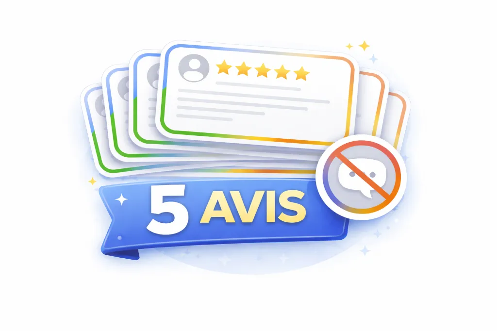 PACK 5 Avis mensuel sans commentaire 