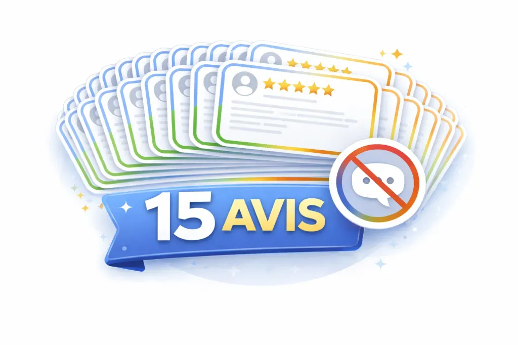 PACK 15 Avis mensuel sans commentaire  